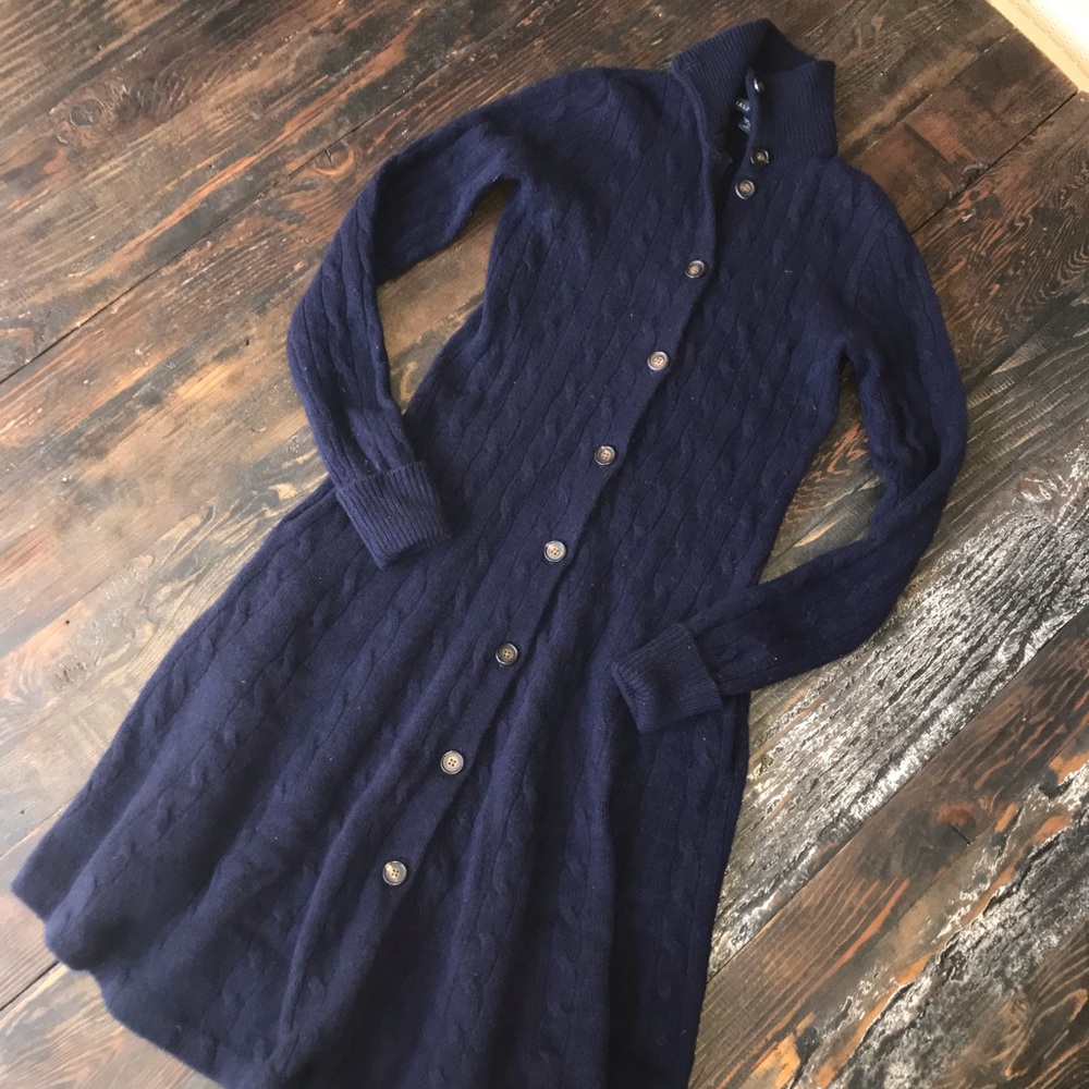 Ralph Lauren Navy Blue “Blue Label”Dress/Sweater